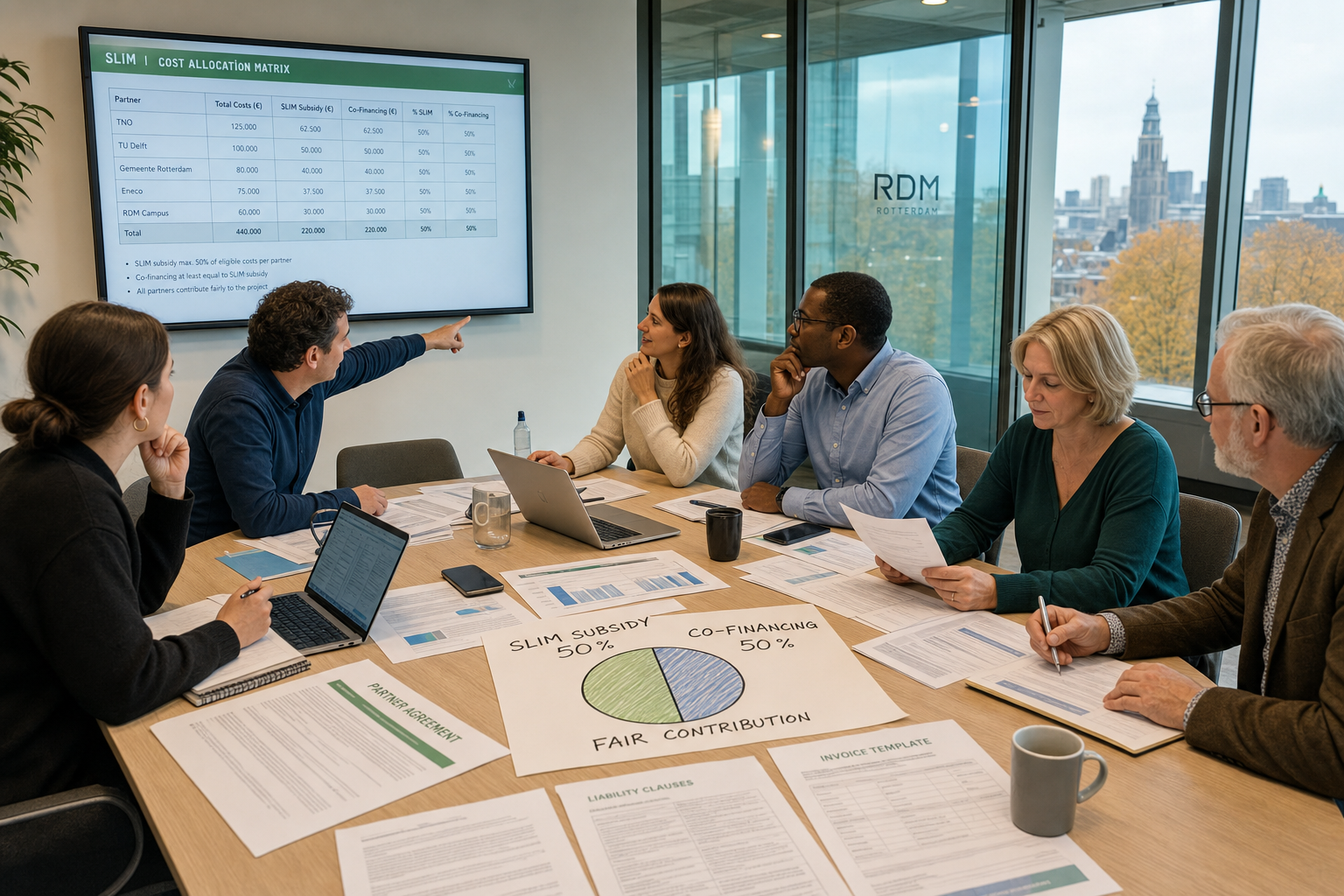 SLIM samenwerkingsverband subsidieverdeling