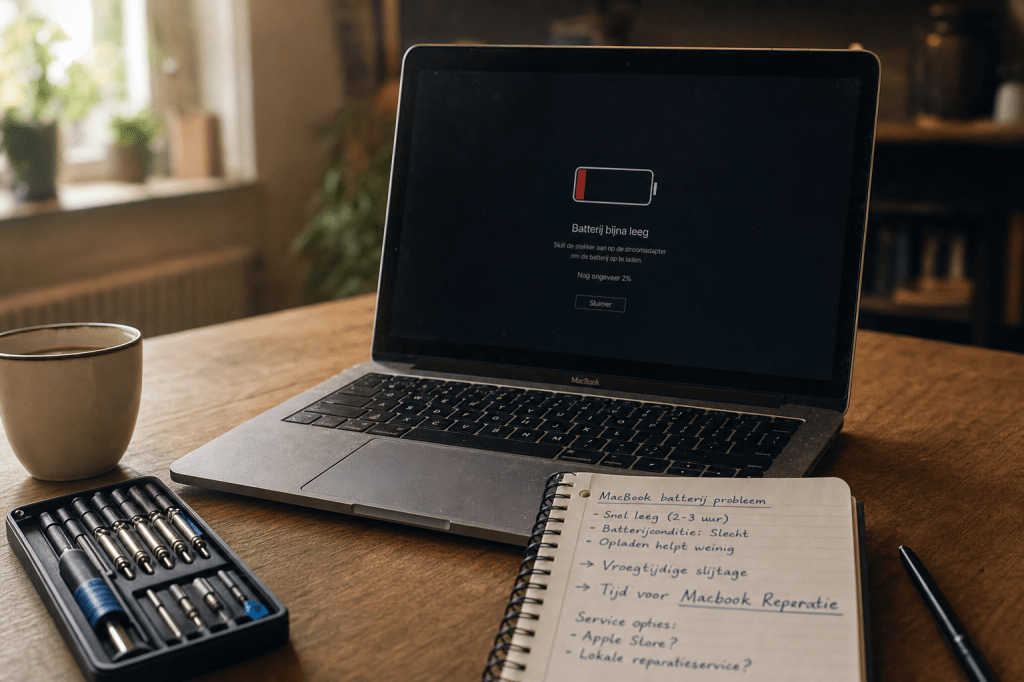 Hoe herken je de eerste signalen van een defecte MacBook-accu en wanneer is Macbook Reperatie de beste&nbsp;keuze?