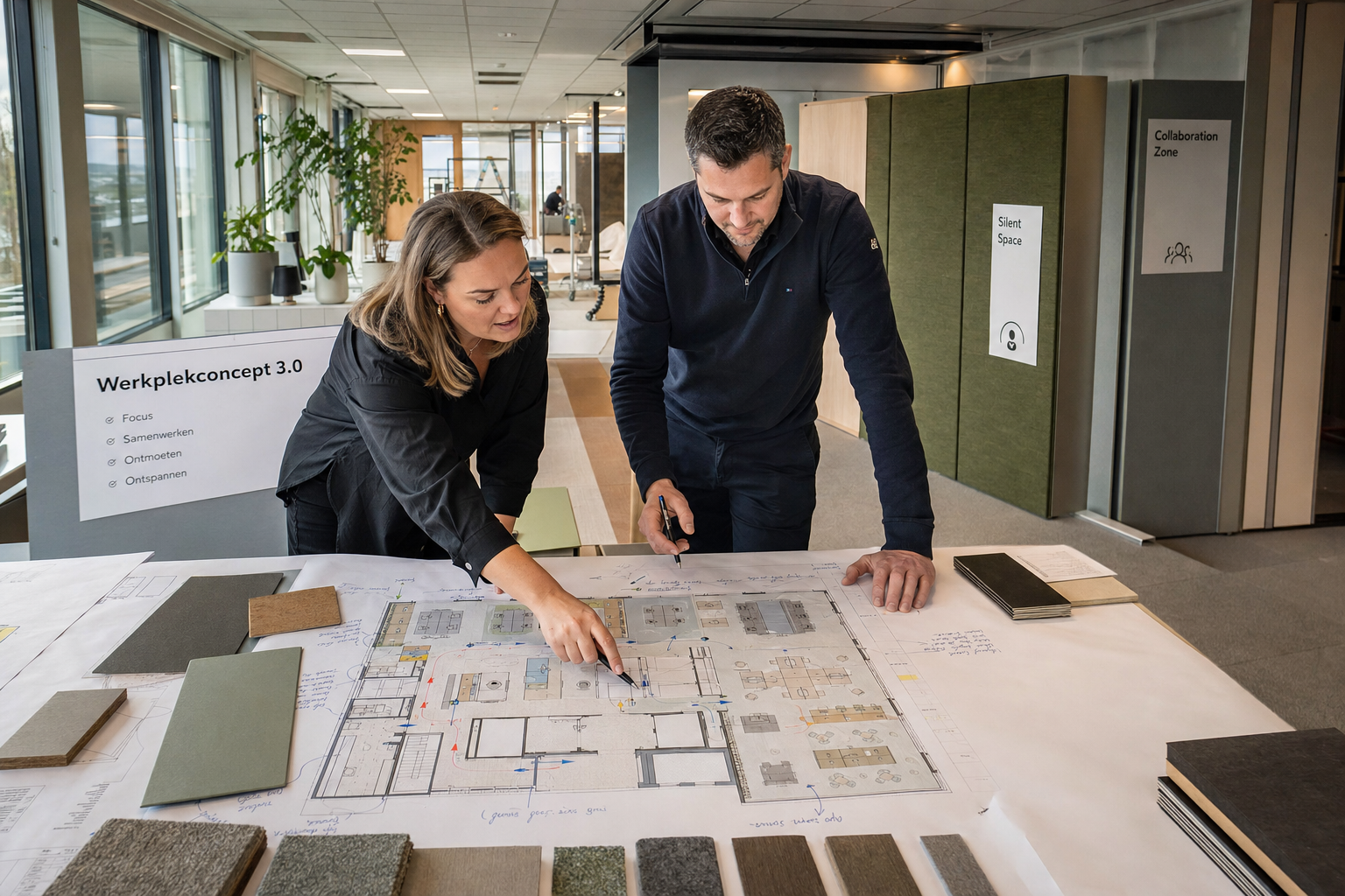 Effectief programma van eisen voor kantoorinrichting